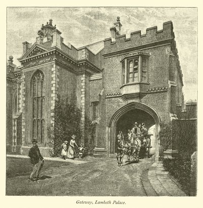 Gateway, Lambeth Palace av English School