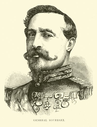 General Bourbaki, september 1870 av English School