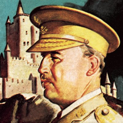 General Franco. Spanias president og diktator. av English School