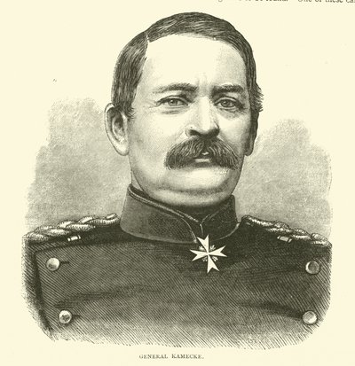 General Kamecke, oktober 1870 av English School