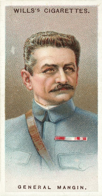 General Mangin (kromolitho) av English School