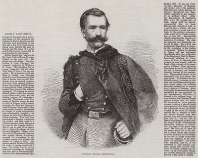 General Marian Langiewicz (gravering) av English School