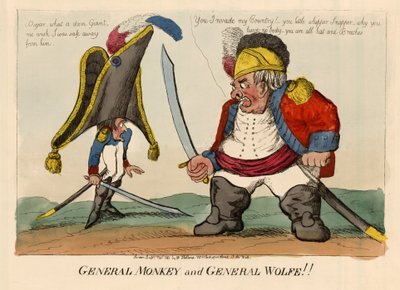 General Monkey og General Wolfe!!, pub W. Holland av English School