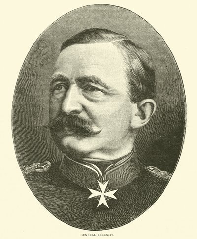 General Obernitz, oktober 1870 av English School