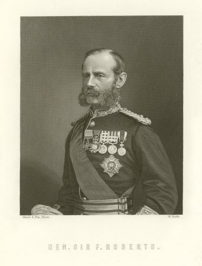 General Sir F Roberts av English School