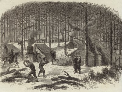General Stuarts hovedkvarter på Rapidan av English School