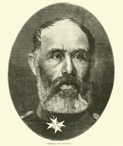 General Von Wittich, oktober 1870 av English School
