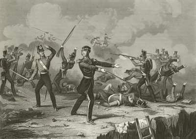 General Windham i Redan, 8. september 1855 av English School