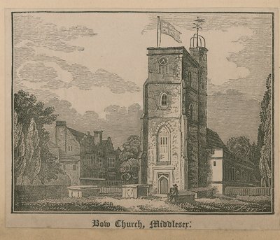 Gesamtansicht der Bow Church von English School