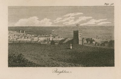 Generell utsikt over Brighton av English School