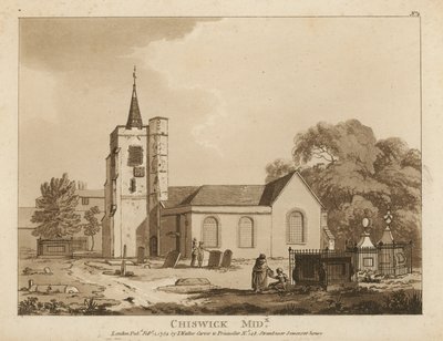 Generell utsikt over Chiswick av English School