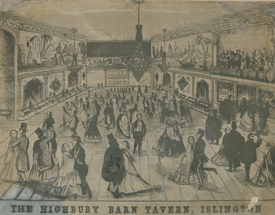 Generelt syn på folk på Highbury Barn Tavern av English School