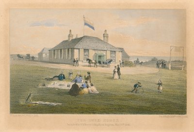 Allgemeine Ansicht des Dyke House von English School