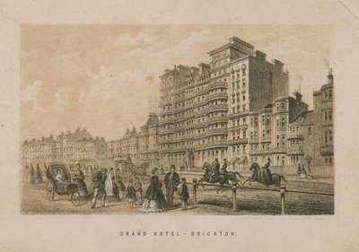 Generell utsikt over Grand Hotel i Brighton av English School