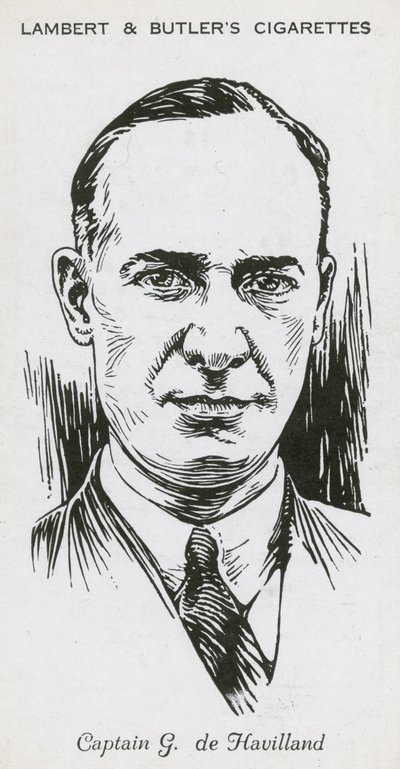 Geoffrey de Havilland, engelsk flyger og flydesigner og produsent av English School