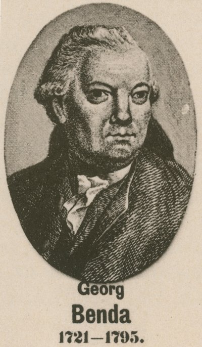 Georg Benda (gravyr) av English School