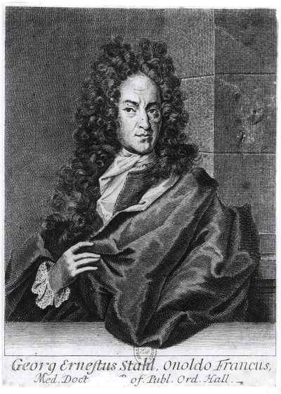 Georg Ernest Stahl (1660-1734) av English School