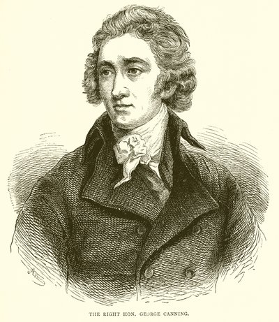George Canning av English School