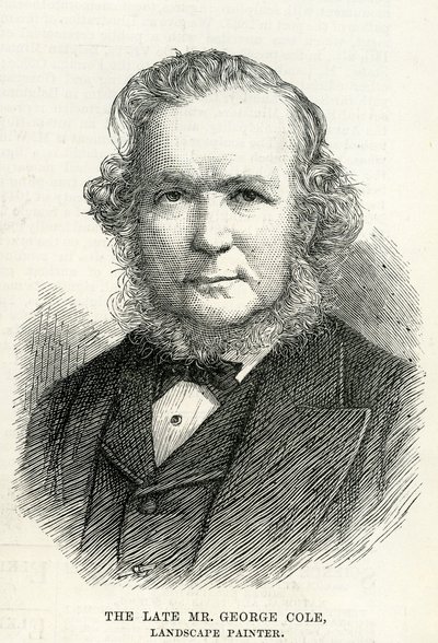 George Cole (1810–83) fra The Illustrated London News 29. september 1883 av English School