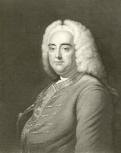 George Frederic Handel av English School