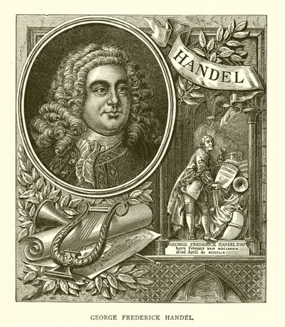 George Frederick Handel av English School