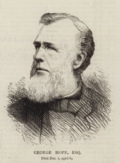 George Hope, Esquire (gravering) av English School