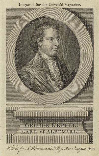 George Keppel, jarl av Albemarle av English School
