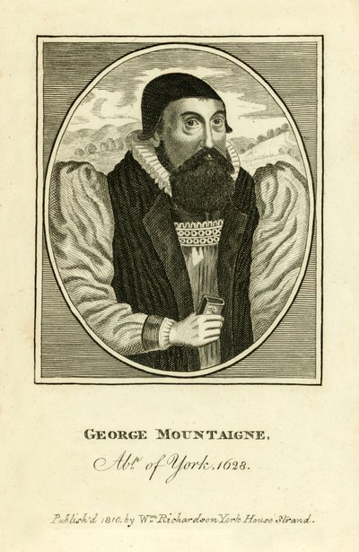 George Mountaigne, erkebiskop av York av English School