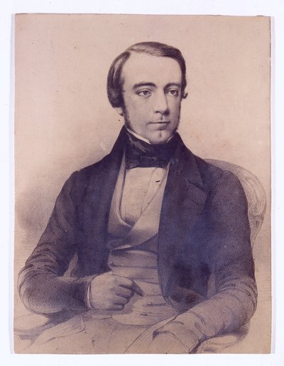 George Smith (kull på papir) av English School