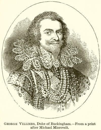 George Villiers, hertug av Buckingham av English School