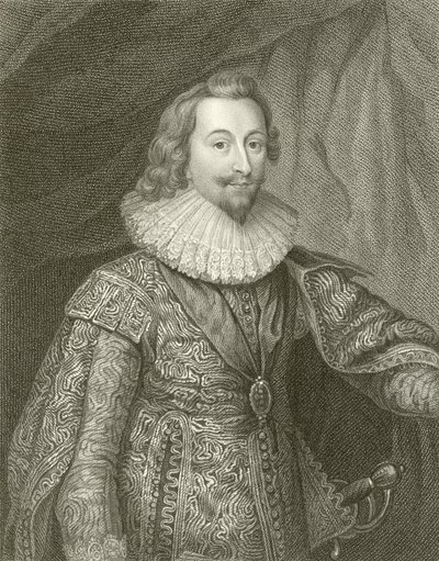 George Villiers, hertug av Buckingham av English School