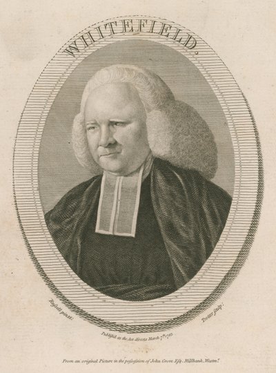 George Whitefield, MA, en av grunnleggerne av metodismen av English School