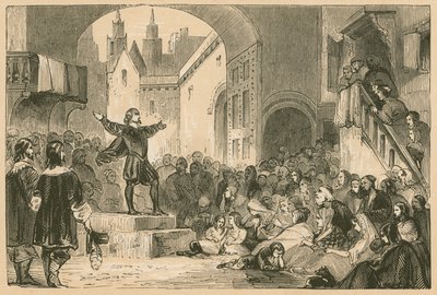 George Wishart forkynte i Dundee under pesten av English School