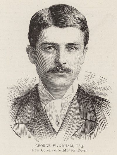 George Wyndham, Esquire (gravering) av English School