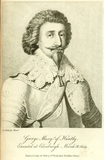 George, fjerde markis av Huntly av English School