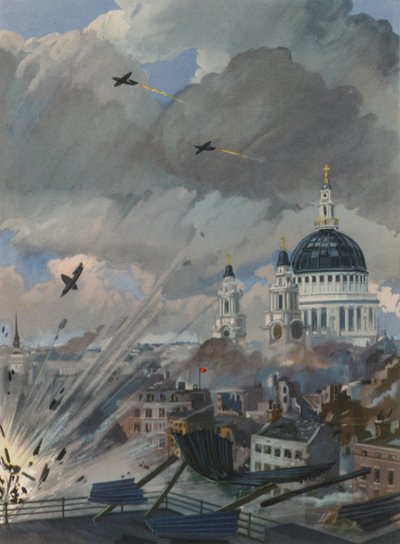 Deutsche V-1-Flugbomben über London, Zweiter Weltkrieg von English School