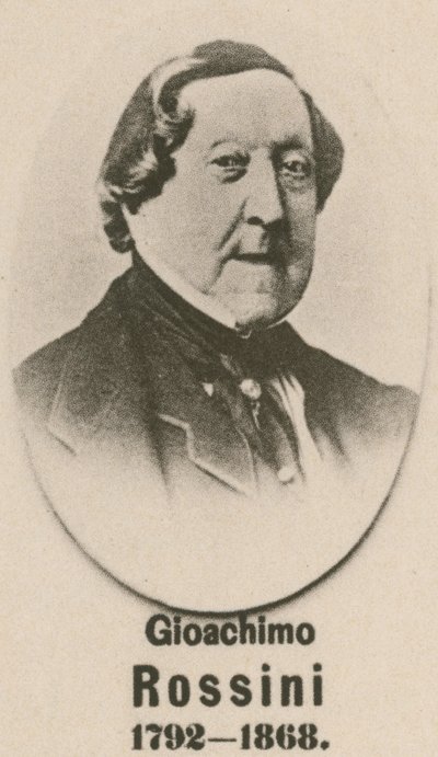Gioachimo Rossini (gravyr) av English School