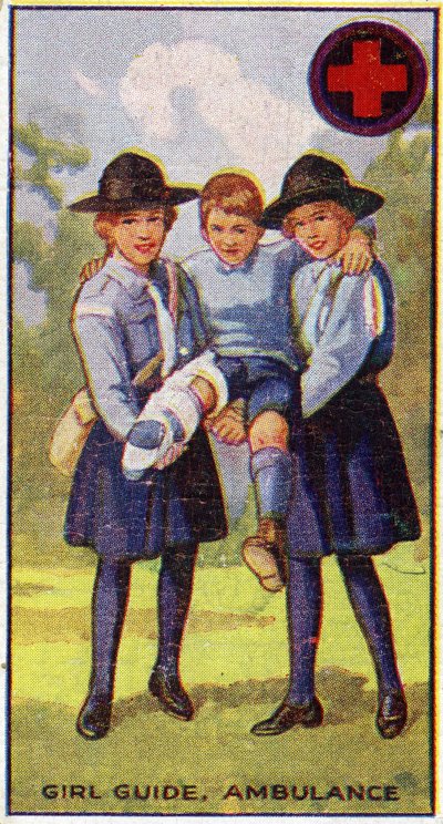 Girl Guide Ambulance Badge, 1923 av English School