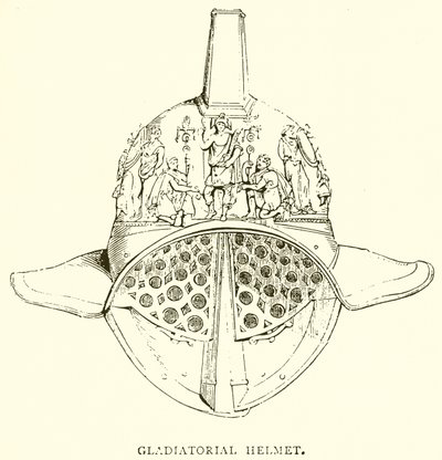 Gladiatorhjelm av English School