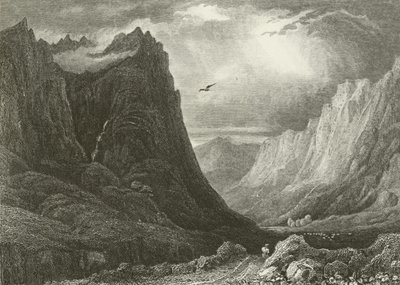 Glencoe, ser nedover passet av English School