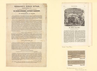 Gliddons Cigar Divan, etablert februar 1825 av English School