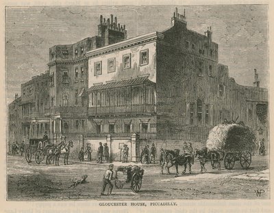 Gloucester House, Piccadilly, London av English School