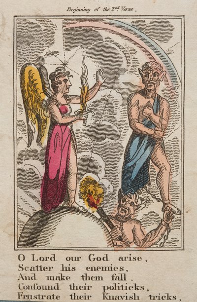 God Save the King, ca. 1810 (farget gravering) av English School