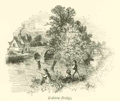 Godstow Bridge av English School