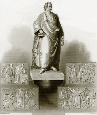 Goethes monument av English School