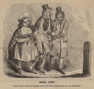 Går hjem; tegnefilm av English School