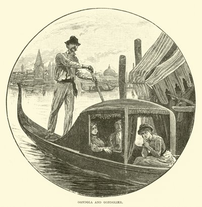 Gondol og Gondolier av English School
