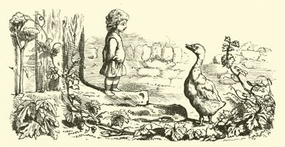 Goosey, gåsey gander av English School