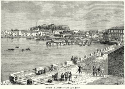 Goree – Landesteg und Festung von English School