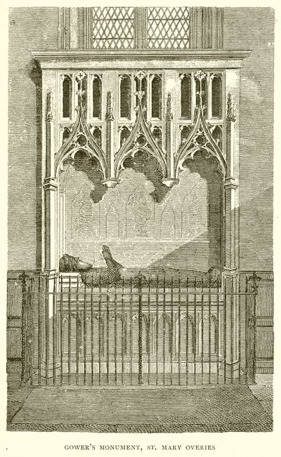 Gowers-monumentet, St. Mary Overies av English School